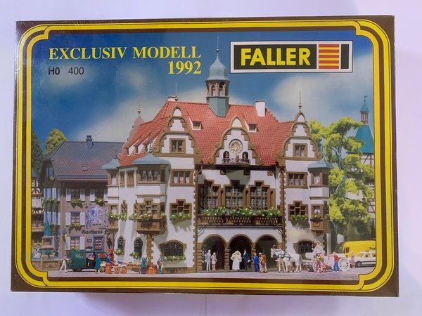 400 FALLER H0 Exclusiv Modell 1992 Rathaus